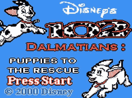 102 Dalmatians Title Screen